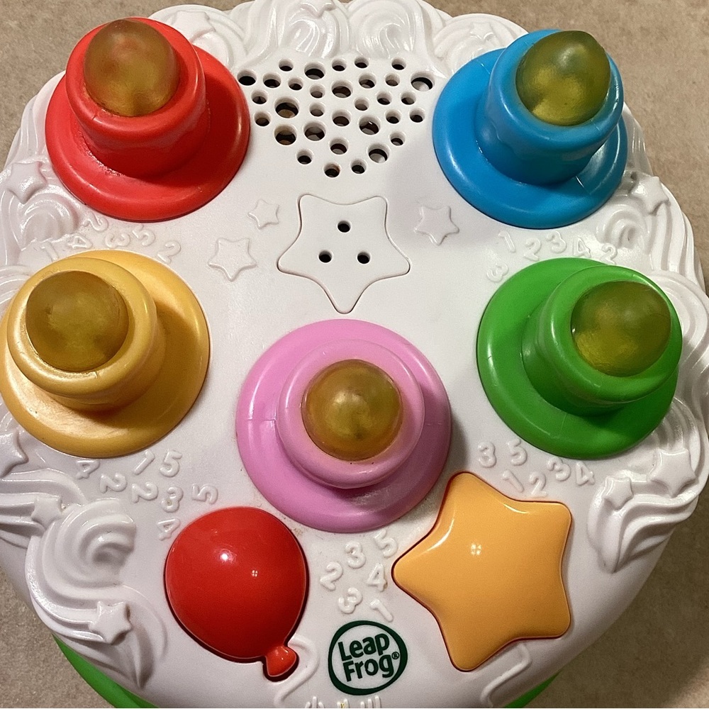 Leap Frog Birthday Cake Lights and Music
